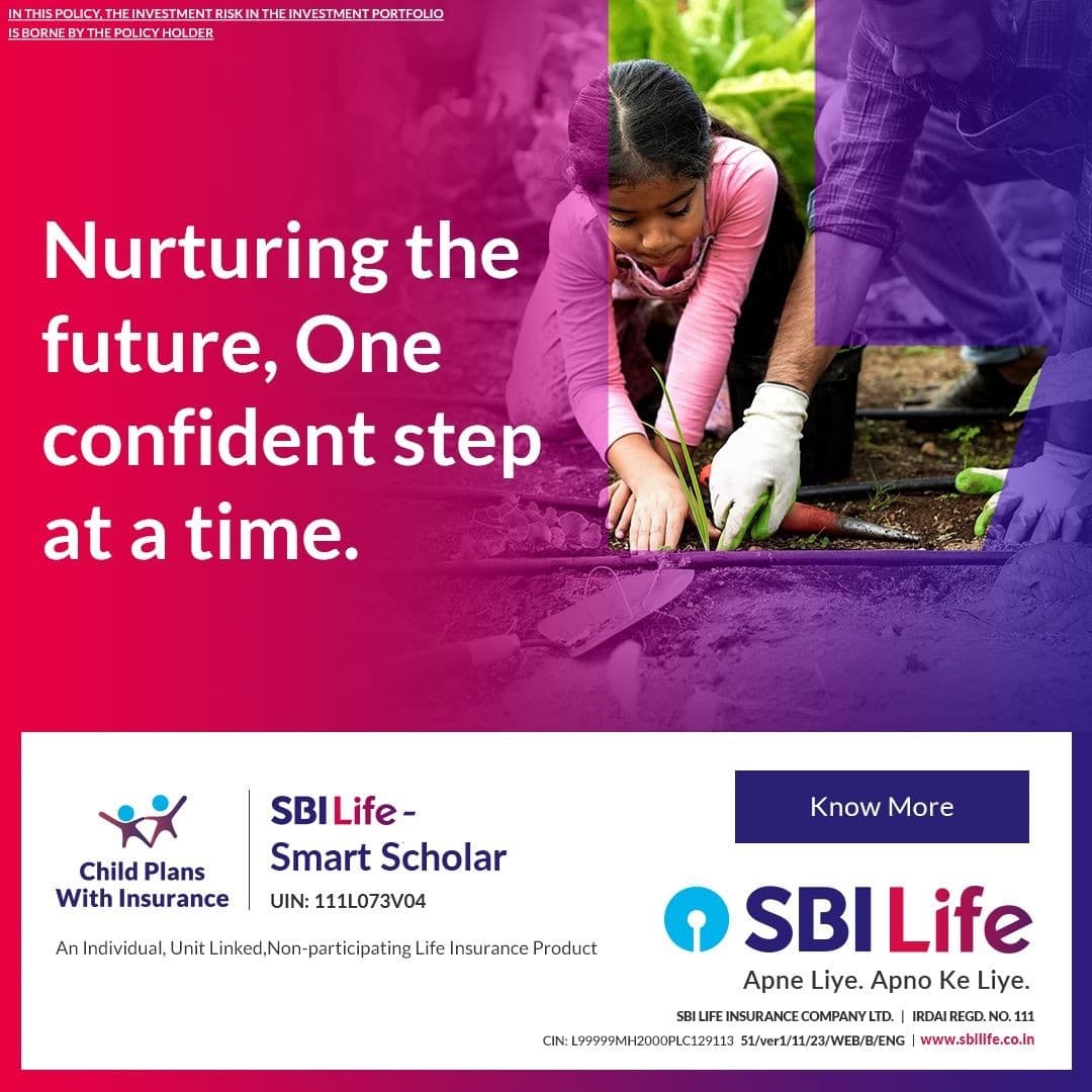 SBI Life Insurance · Editorial ad