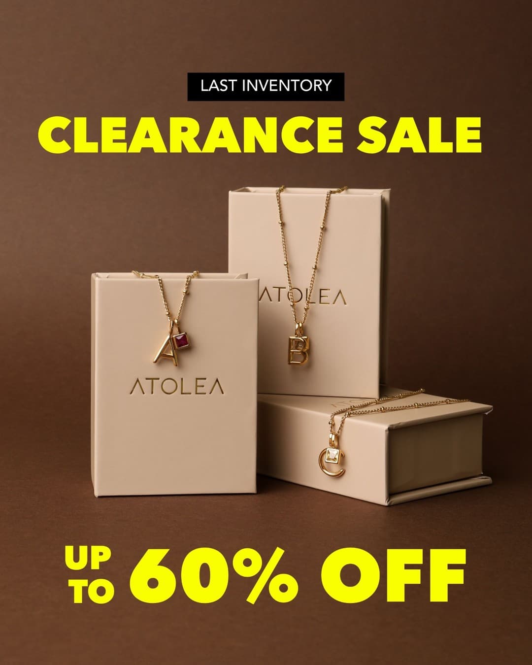 Atolea Jewelry · Offer-First Banner ad