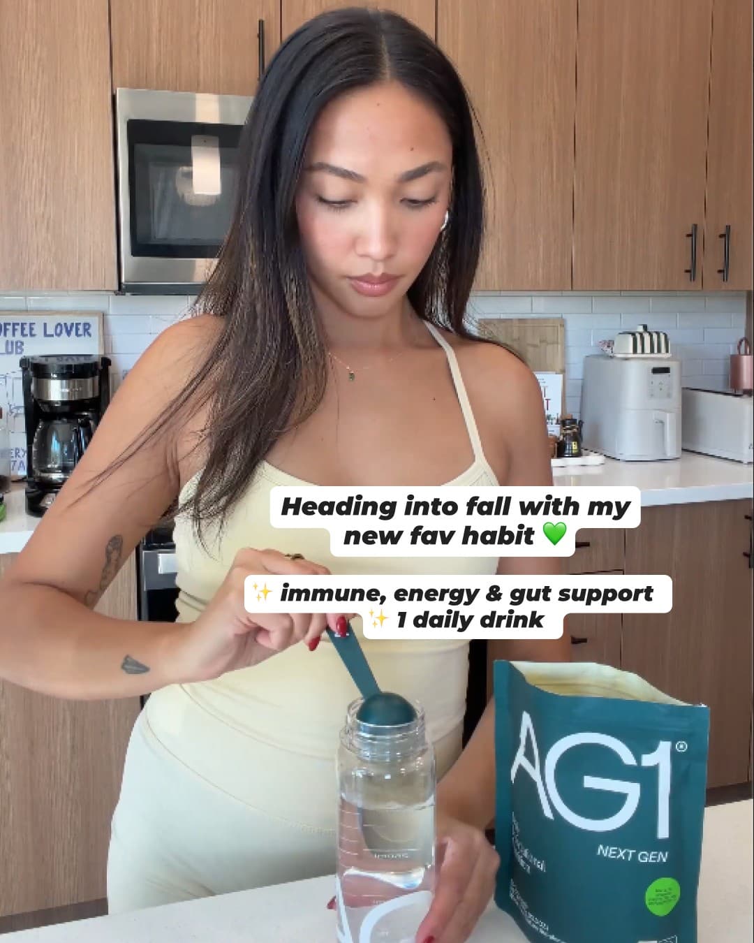 AG1 by Athletic Greens · UGC Overlay ad