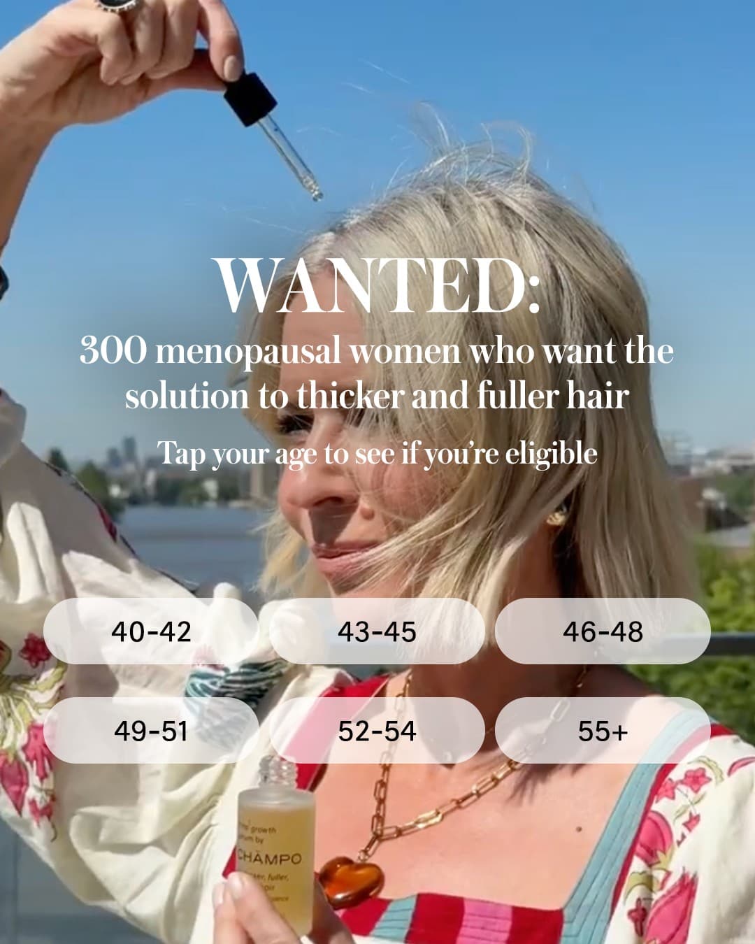 Chāmpo Haircare · UGC Overlay ad