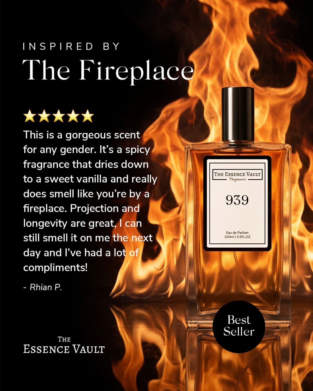 The Essence Vault · Review ad