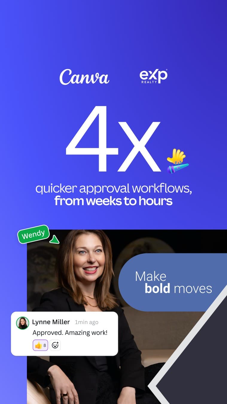 Canva · Social Comments ad