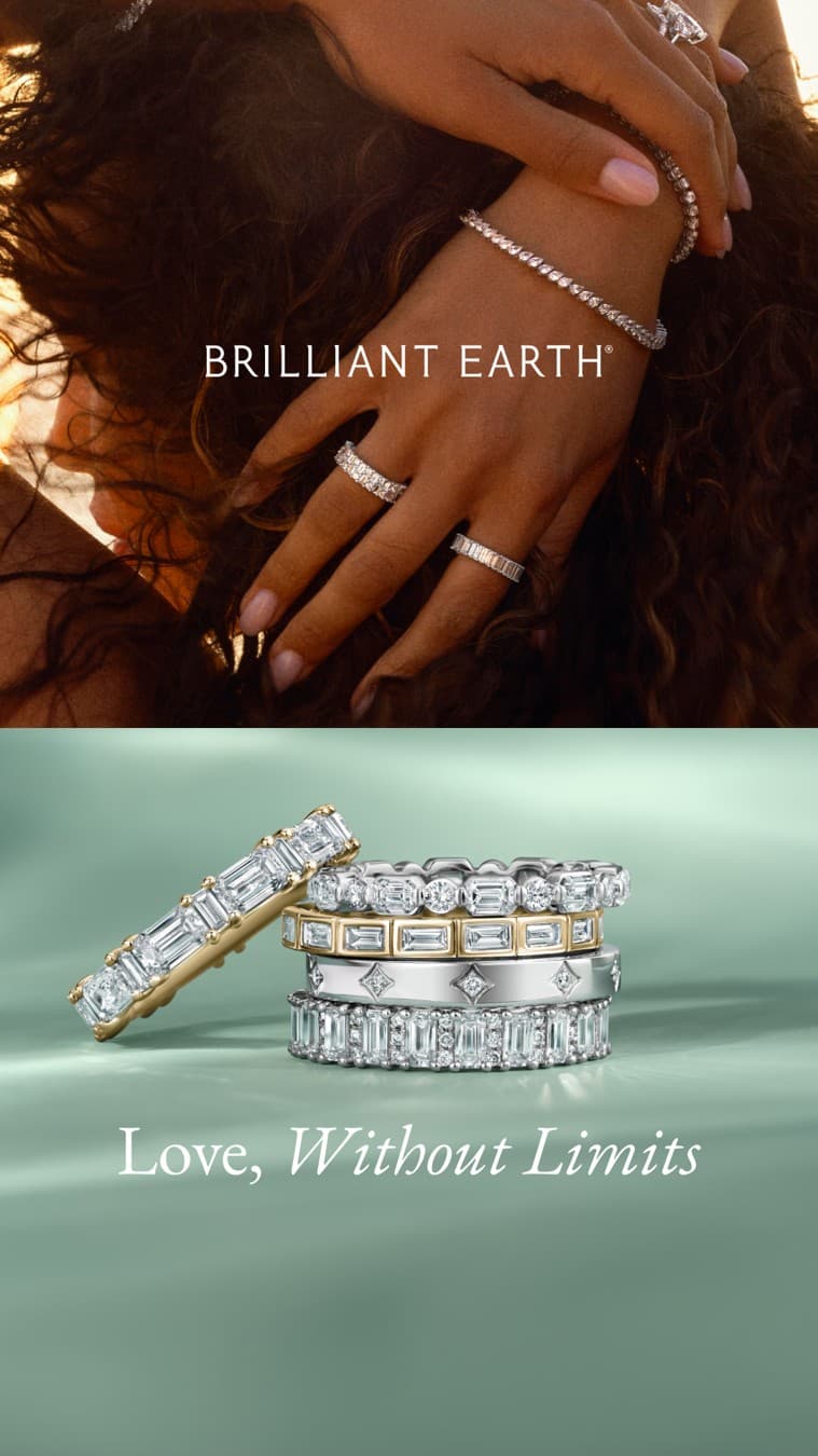 Brilliant Earth · Collage ad