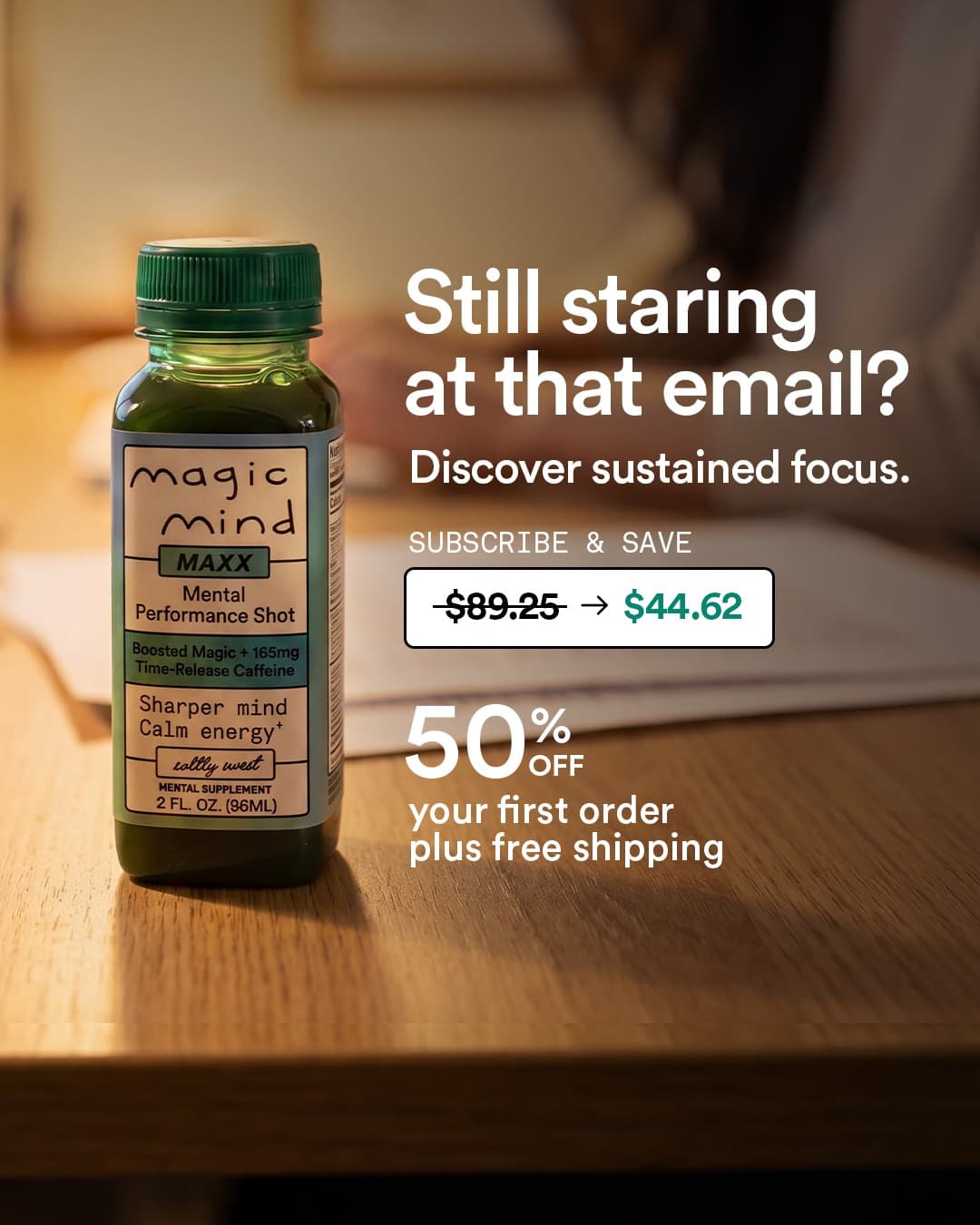 Magic Mind · Offer-First Banner ad