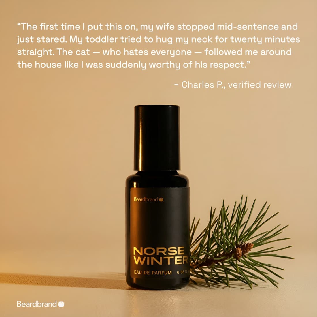Beardbrand · Review ad