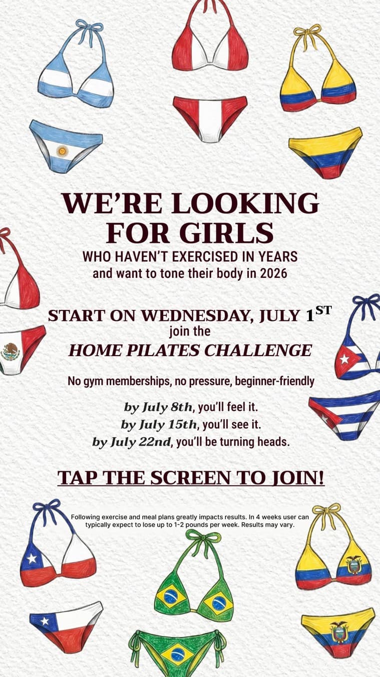 Lessie Fitness · Hand-Drawn ad