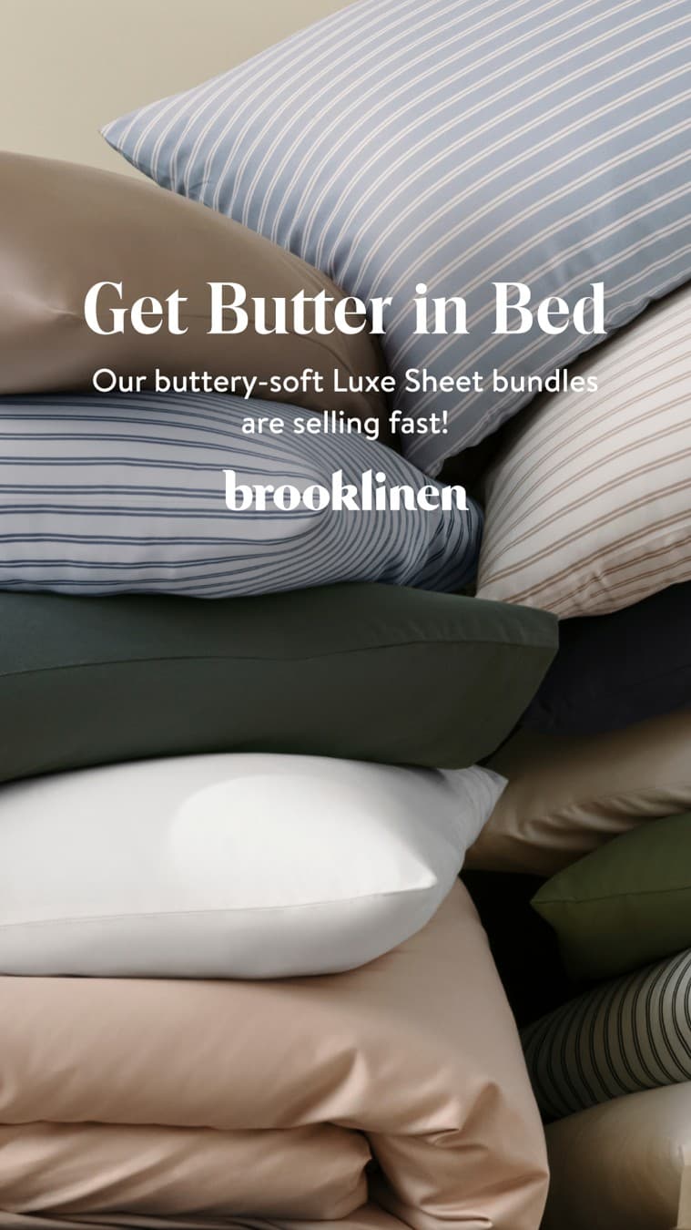 Brooklinen · Product Image ad
