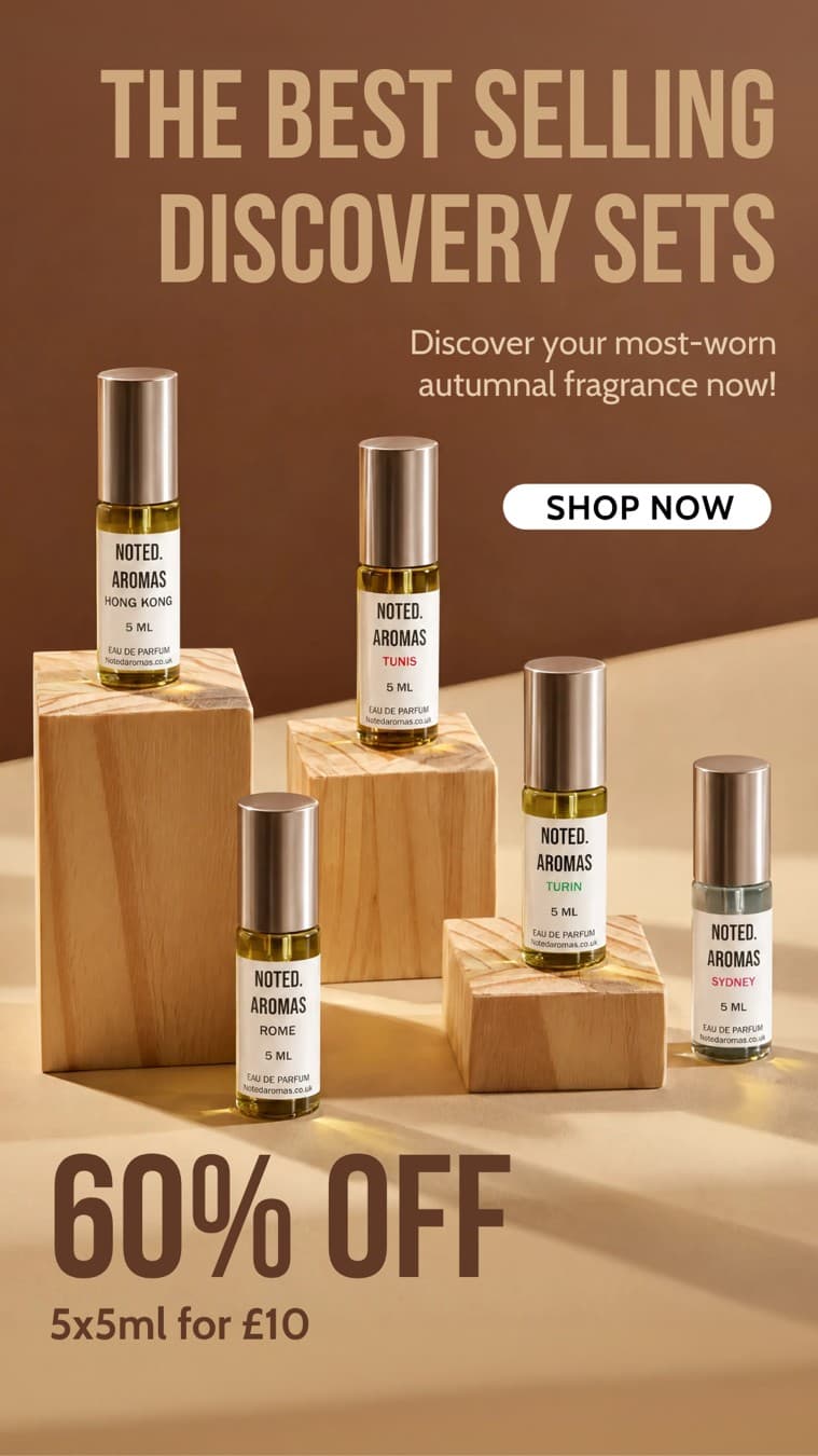 Noted Aromas · Offer-First Banner ad