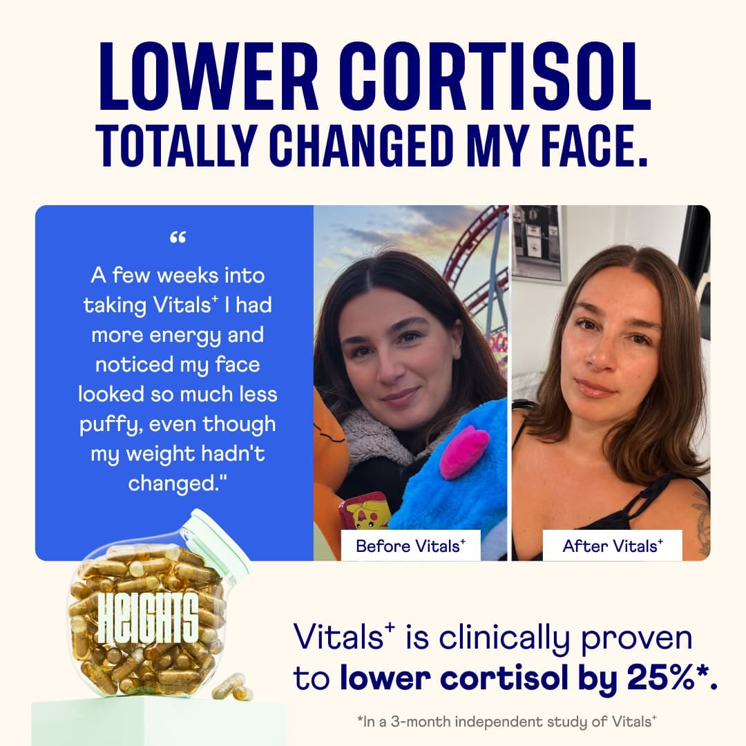 Your Heights · Before and After ad