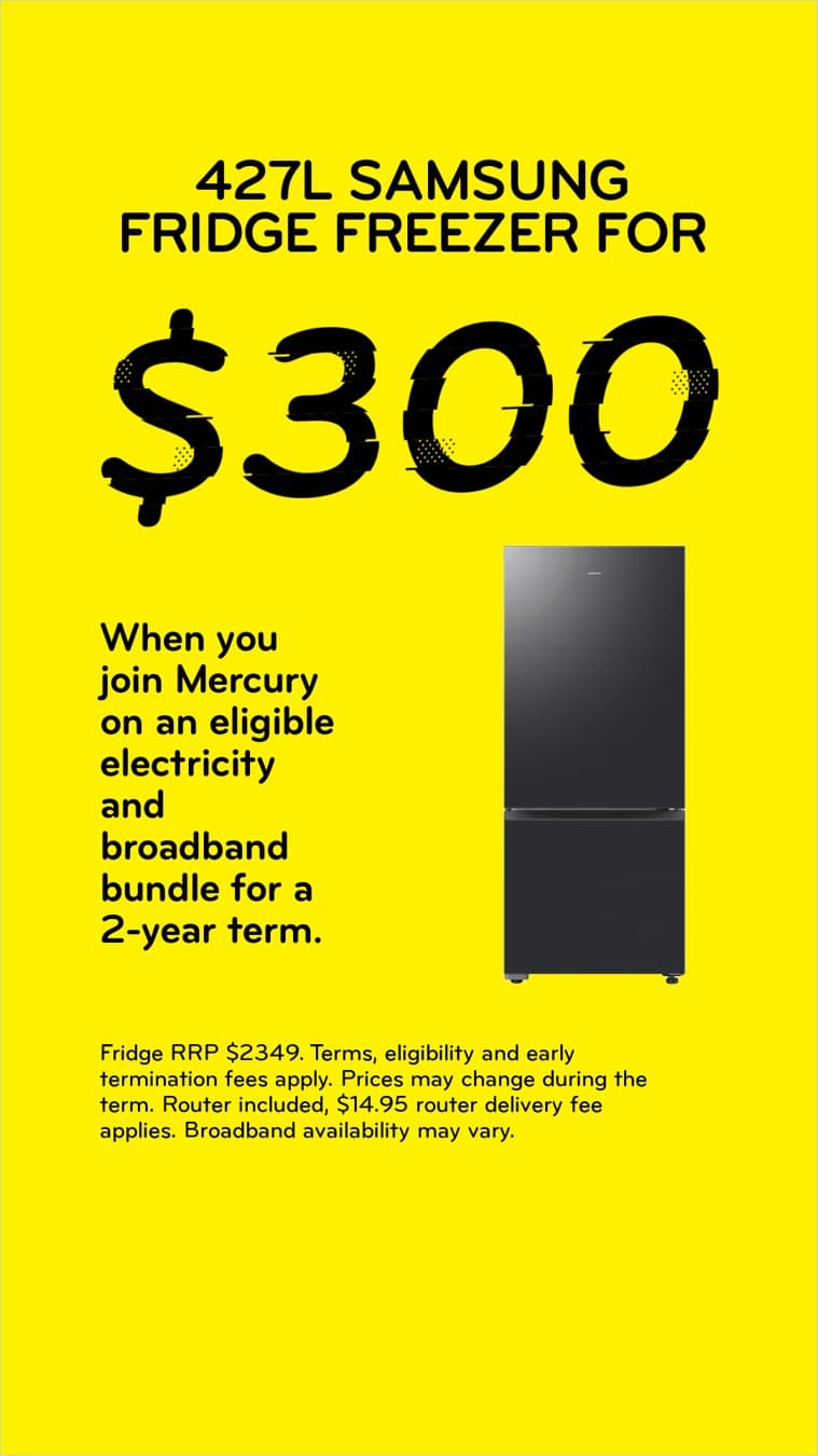 Mercury · Offer-First Banner ad