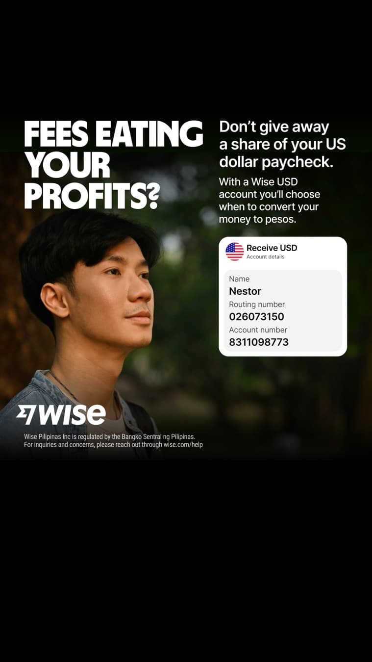 Wise · Editorial ad