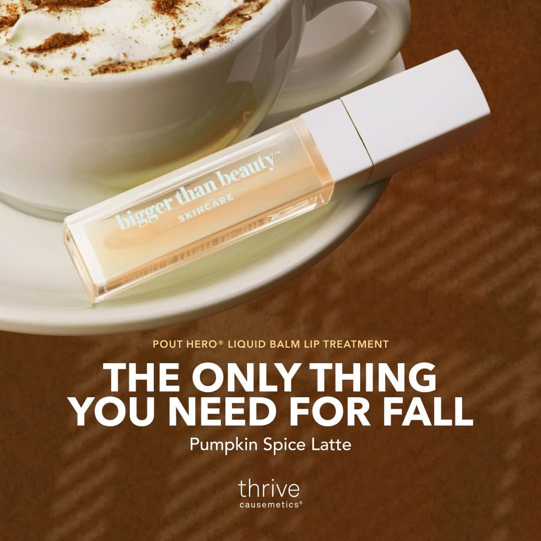 Thrive Causemetics · Flatlay ad