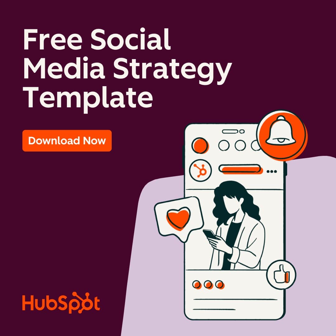HubSpot · Social Media Mockup ad