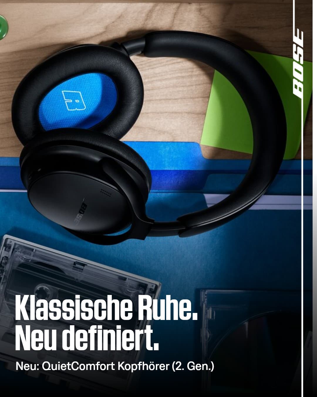 Bose · Flatlay ad