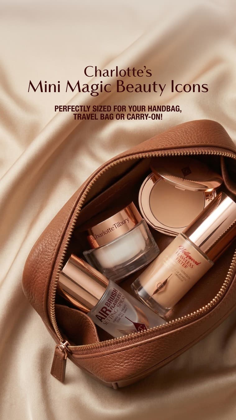 Charlotte Tilbury · Flatlay ad