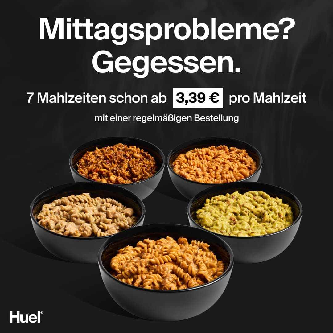 Huel · Offer-First Banner ad