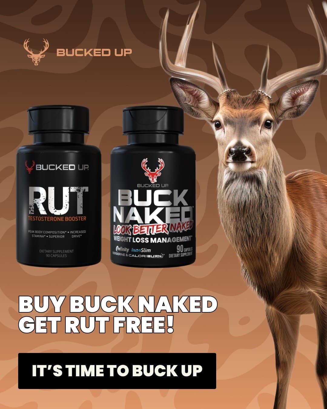 Bucked Up · Offer-First Banner ad