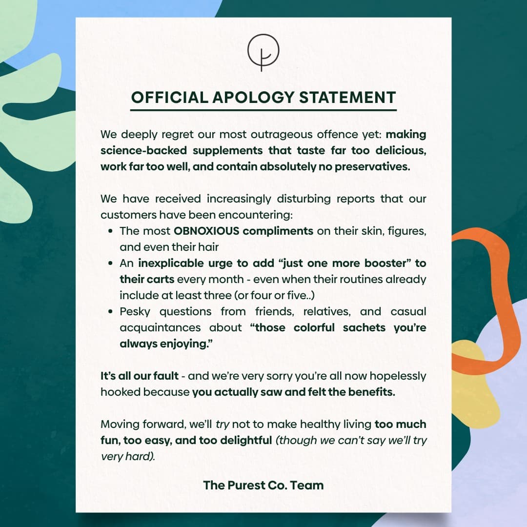 The Purest Co · Document Mockup ad