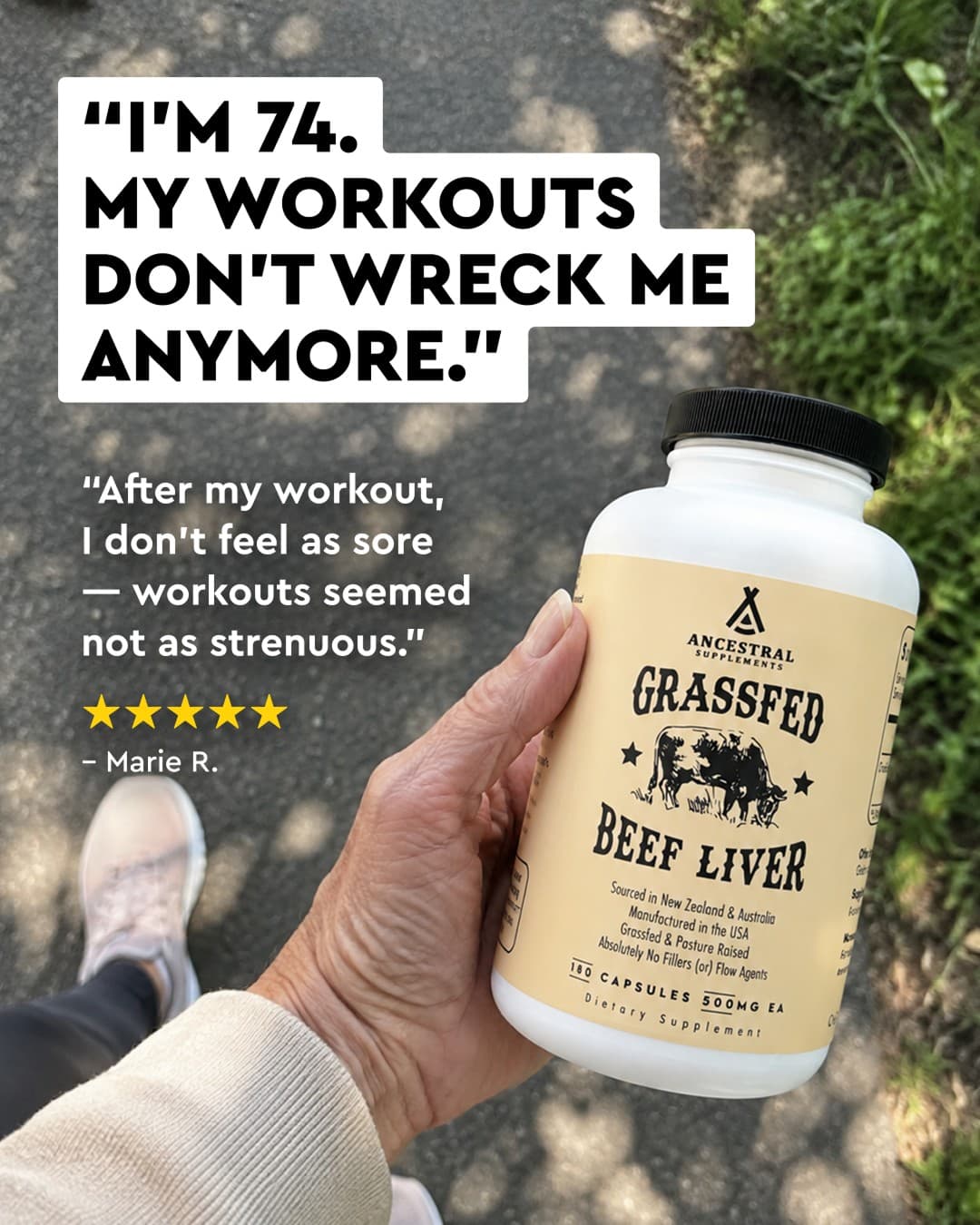 Ancestral Supplements · UGC Overlay ad