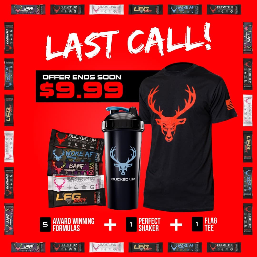 Bucked Up · Offer-First Banner ad