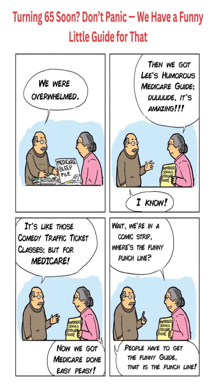 Medicare Made Easy · Comic Strip ad