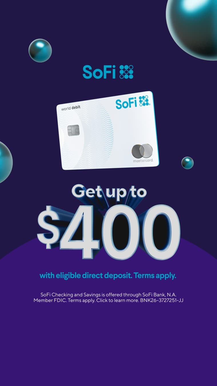 SoFi · Offer-First Banner ad