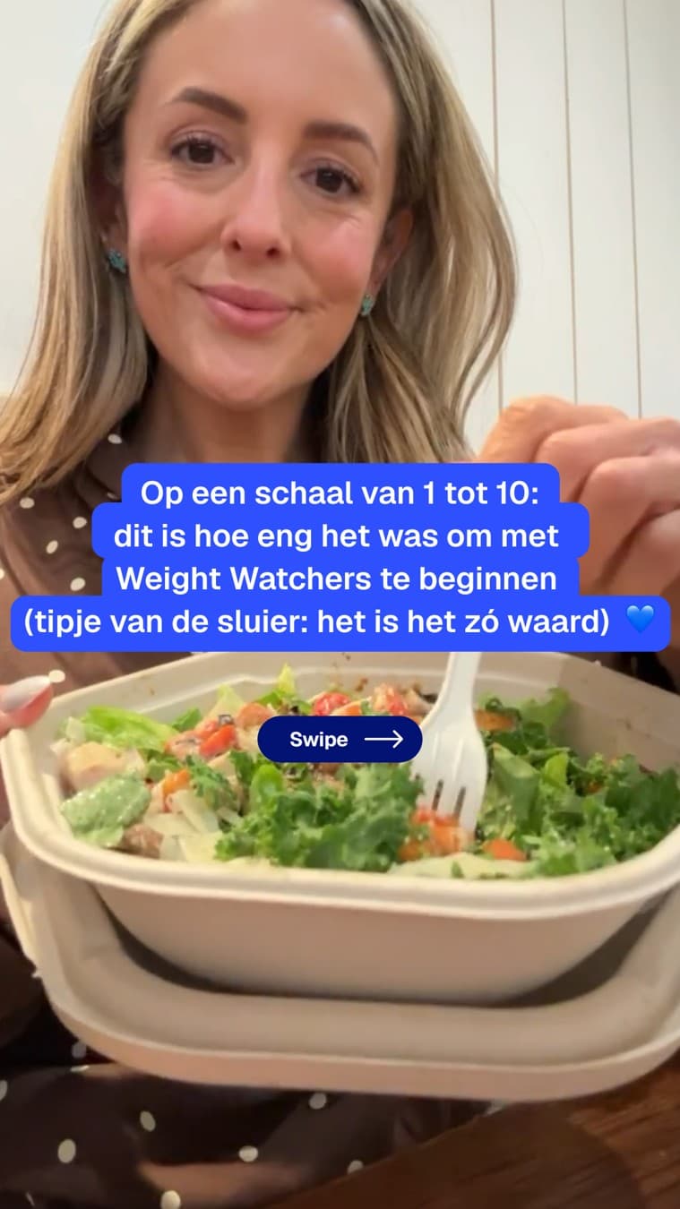 WeightWatchers · UGC Overlay ad