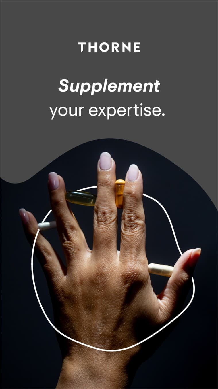 Thorne · Editorial ad