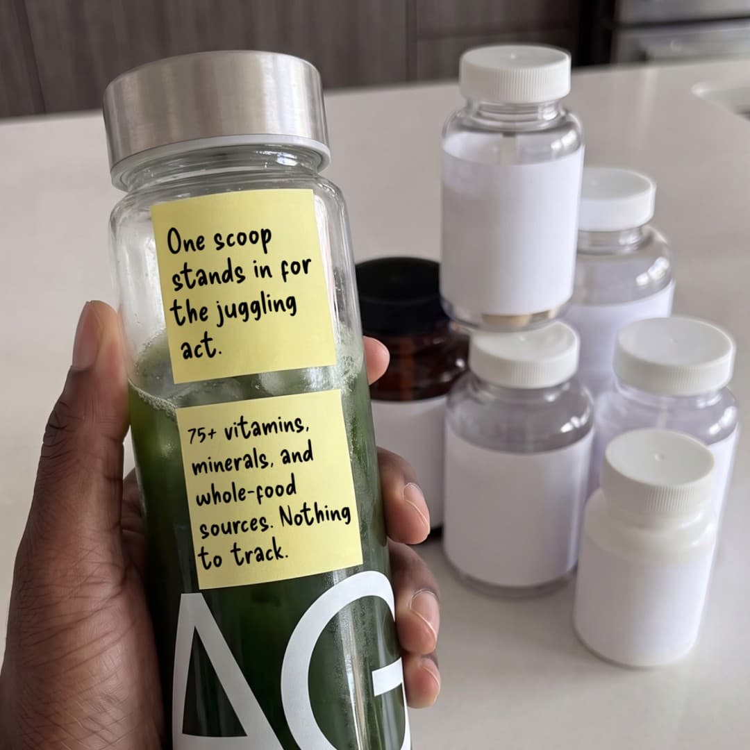 AG1 by Athletic Greens · Post It ad