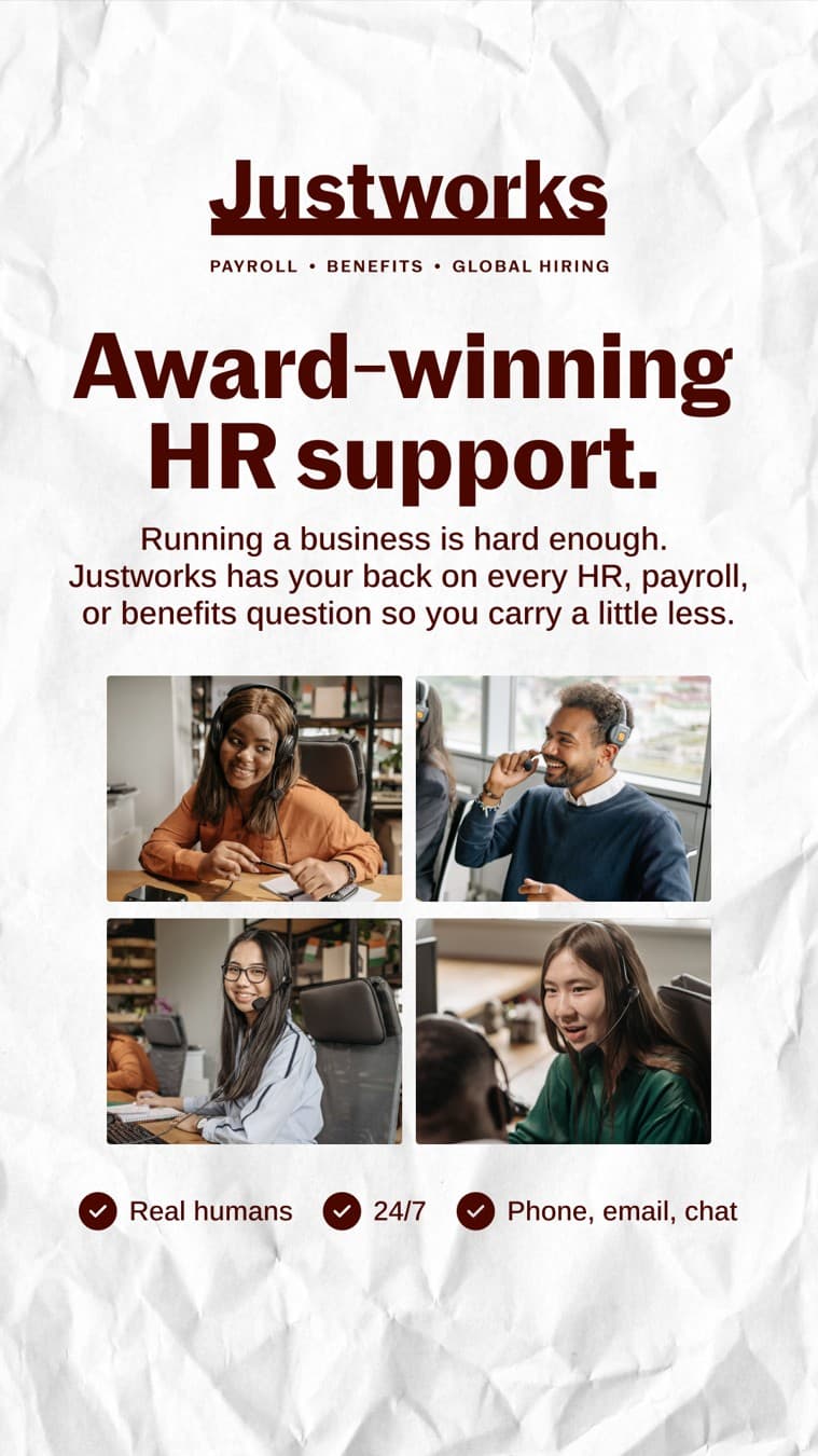 Justworks · Collage ad