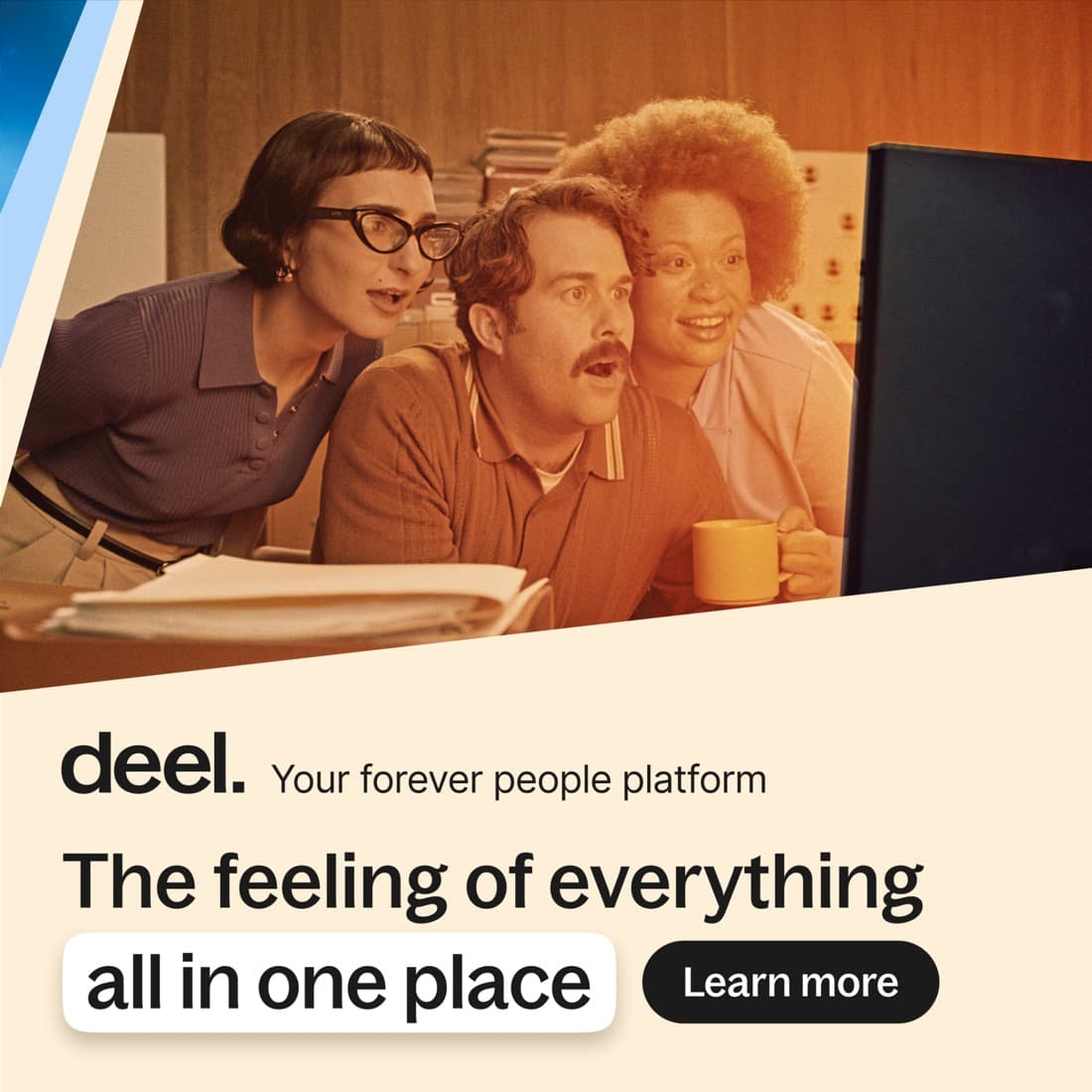 Deel · Editorial ad