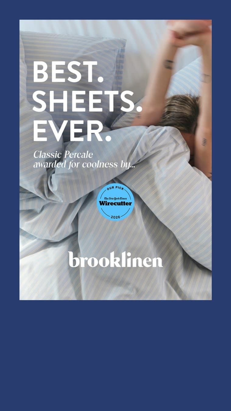 Brooklinen · Press ad