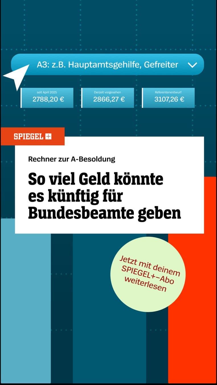 DER SPIEGEL · Statistic ad