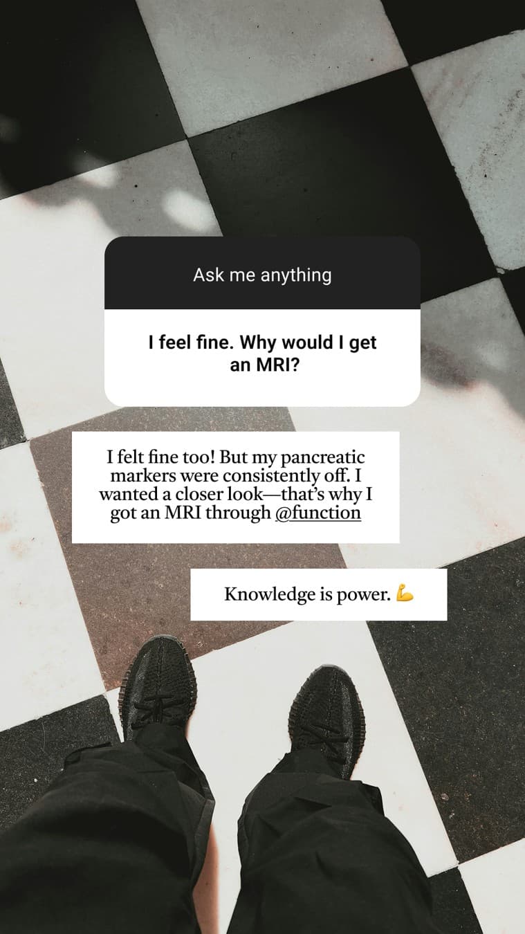 Function Health · Social Media Mockup ad