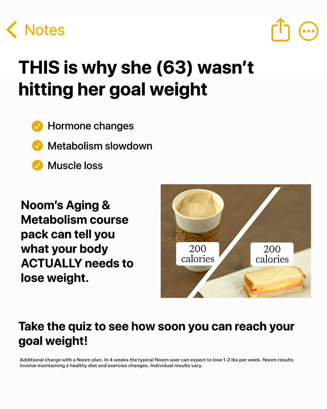 Noom · Notes App ad