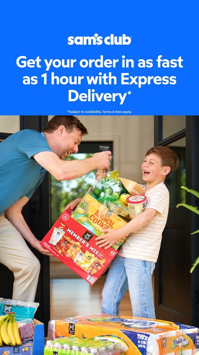 Sam's Club · Lifestyle Image ad