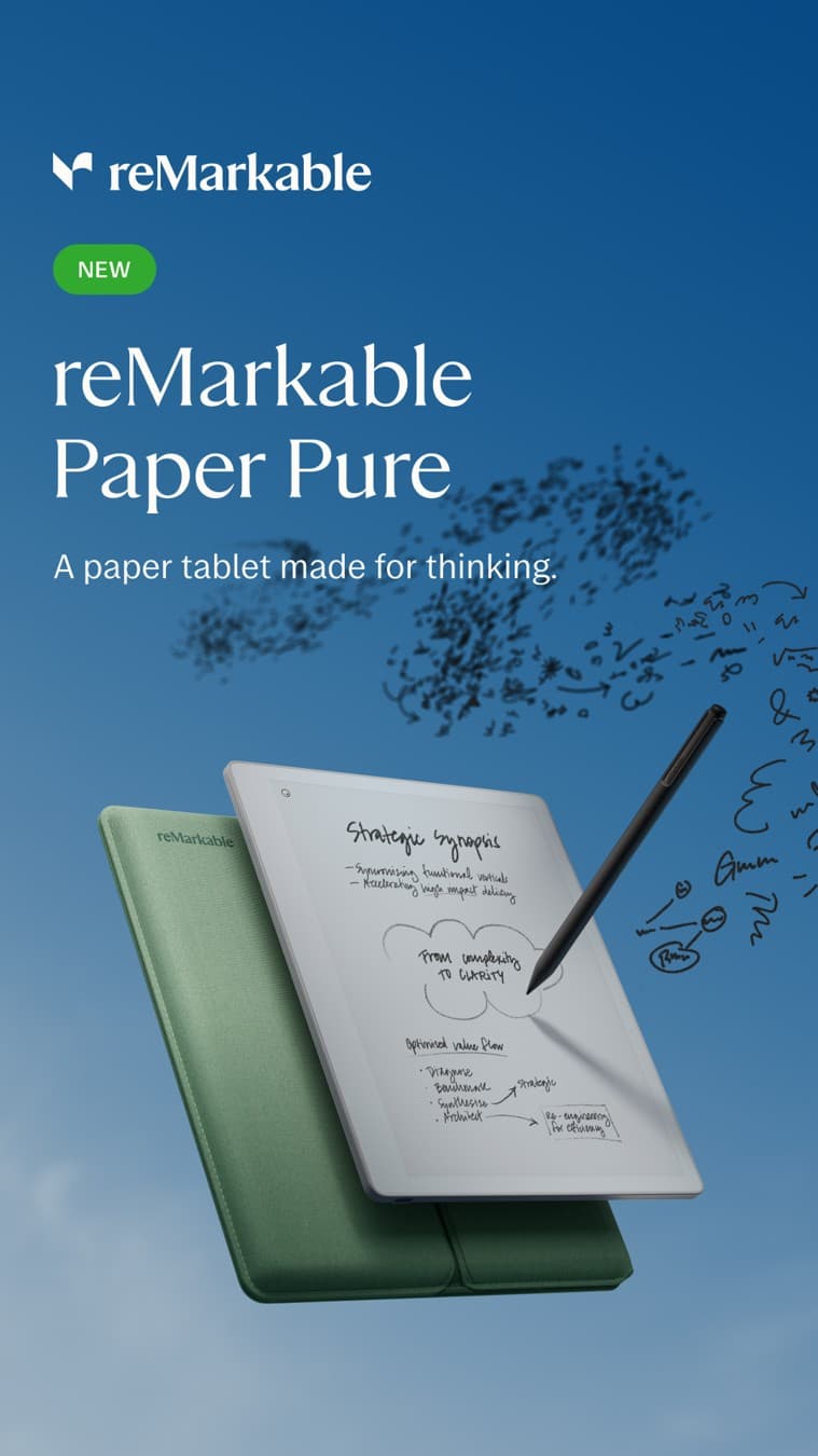 reMarkable · Product Image ad