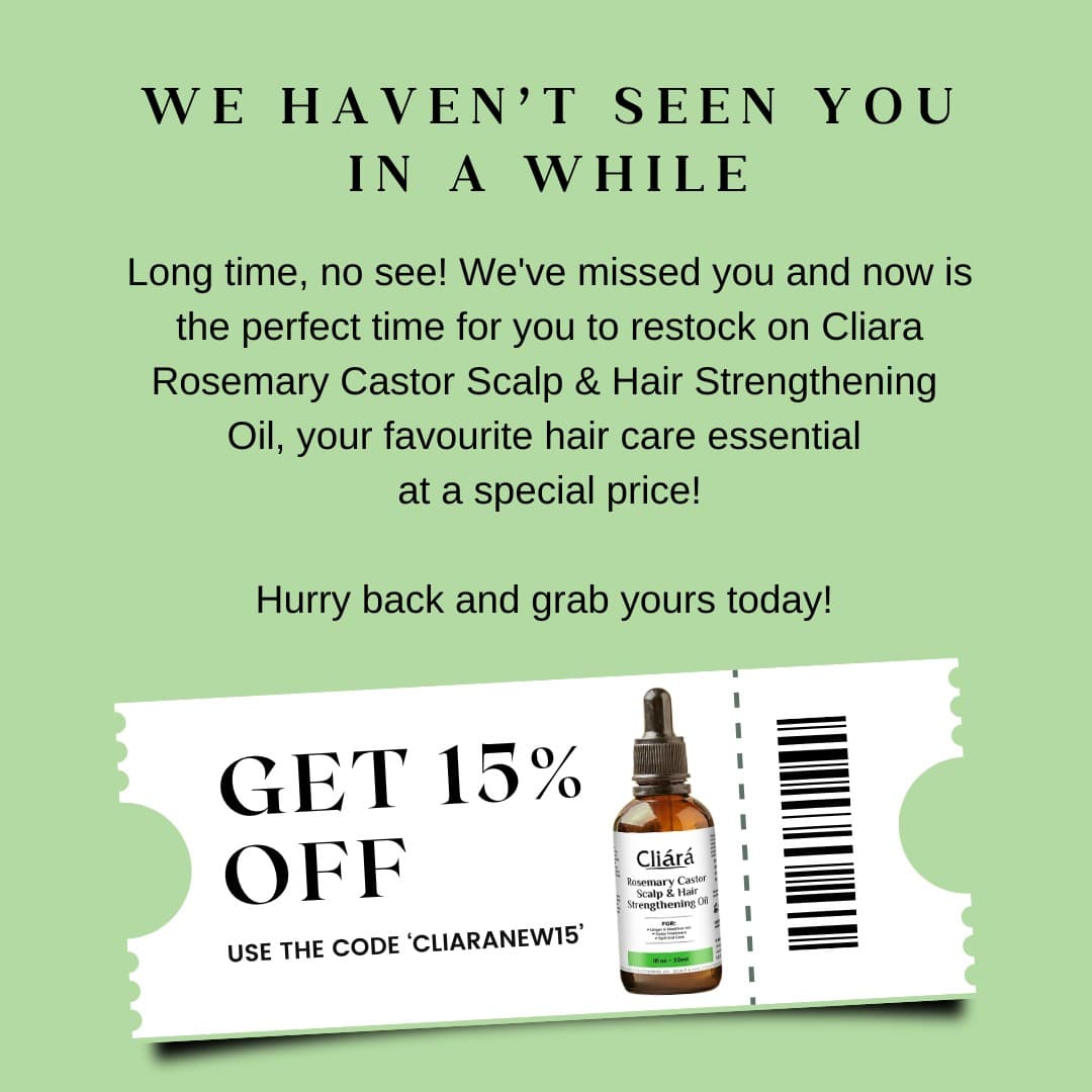 Cliárá Essential Oils · Offer-First Banner ad