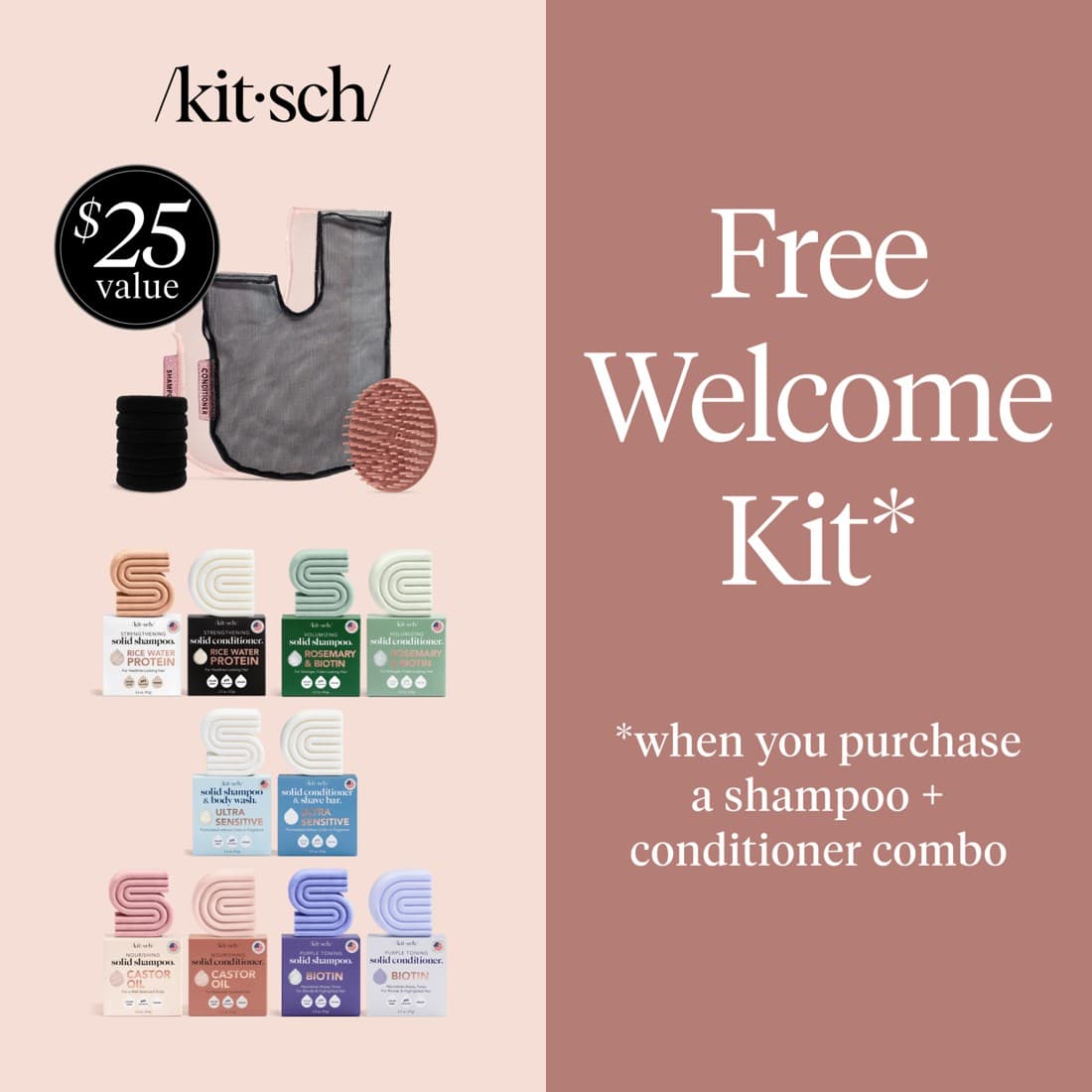 Kitsch · Offer-First Banner ad