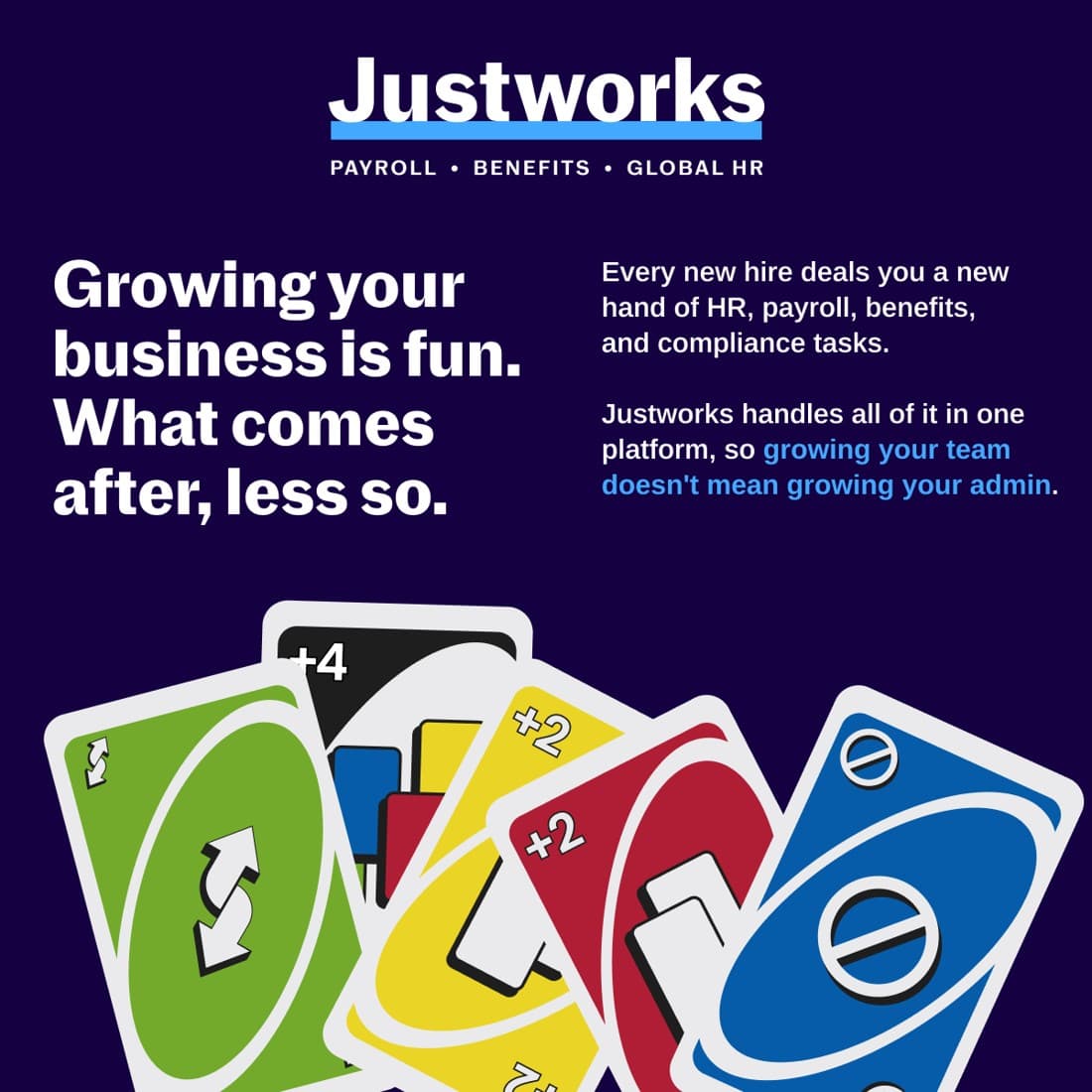 Justworks · Product Image ad