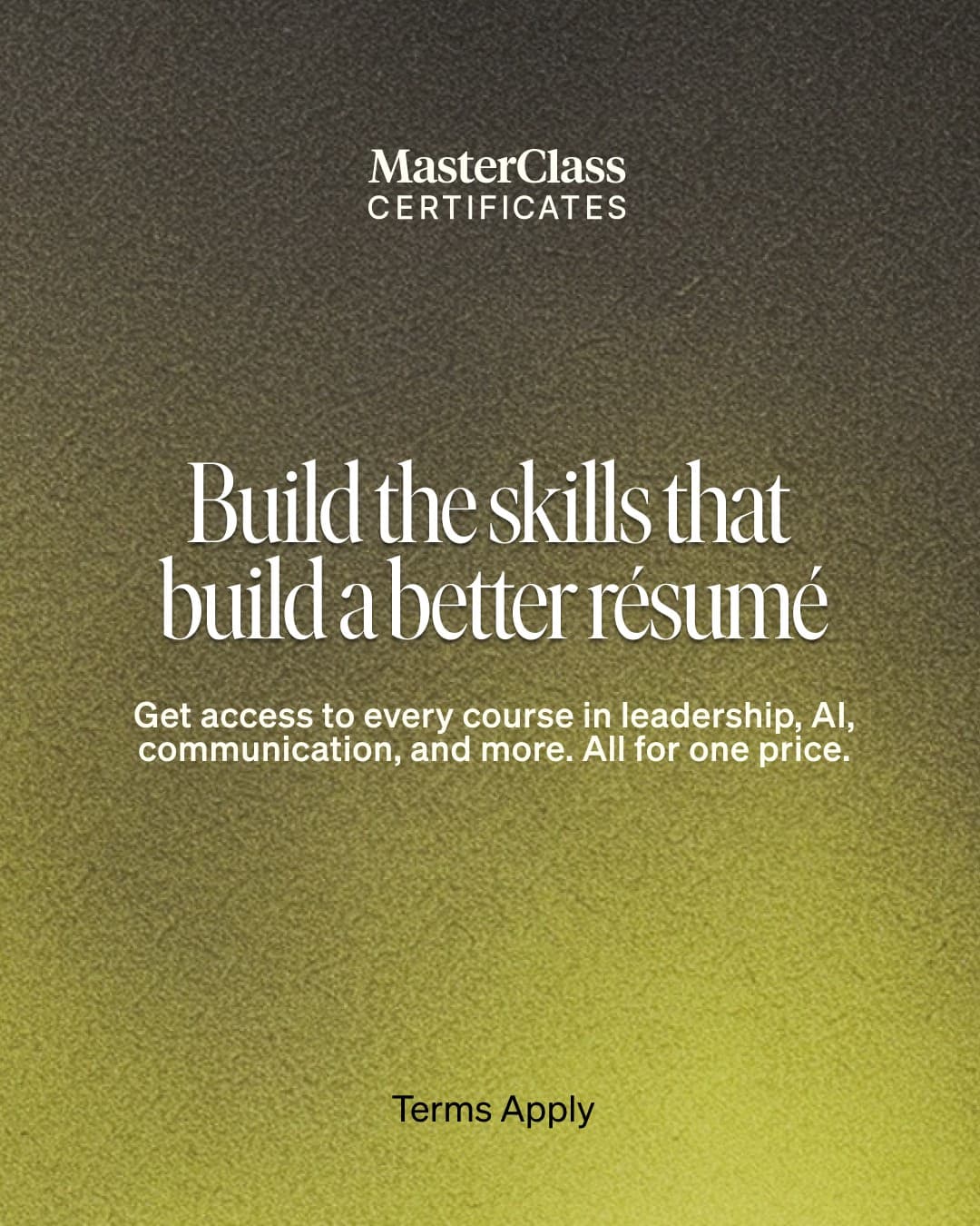 MasterClass · Other ad