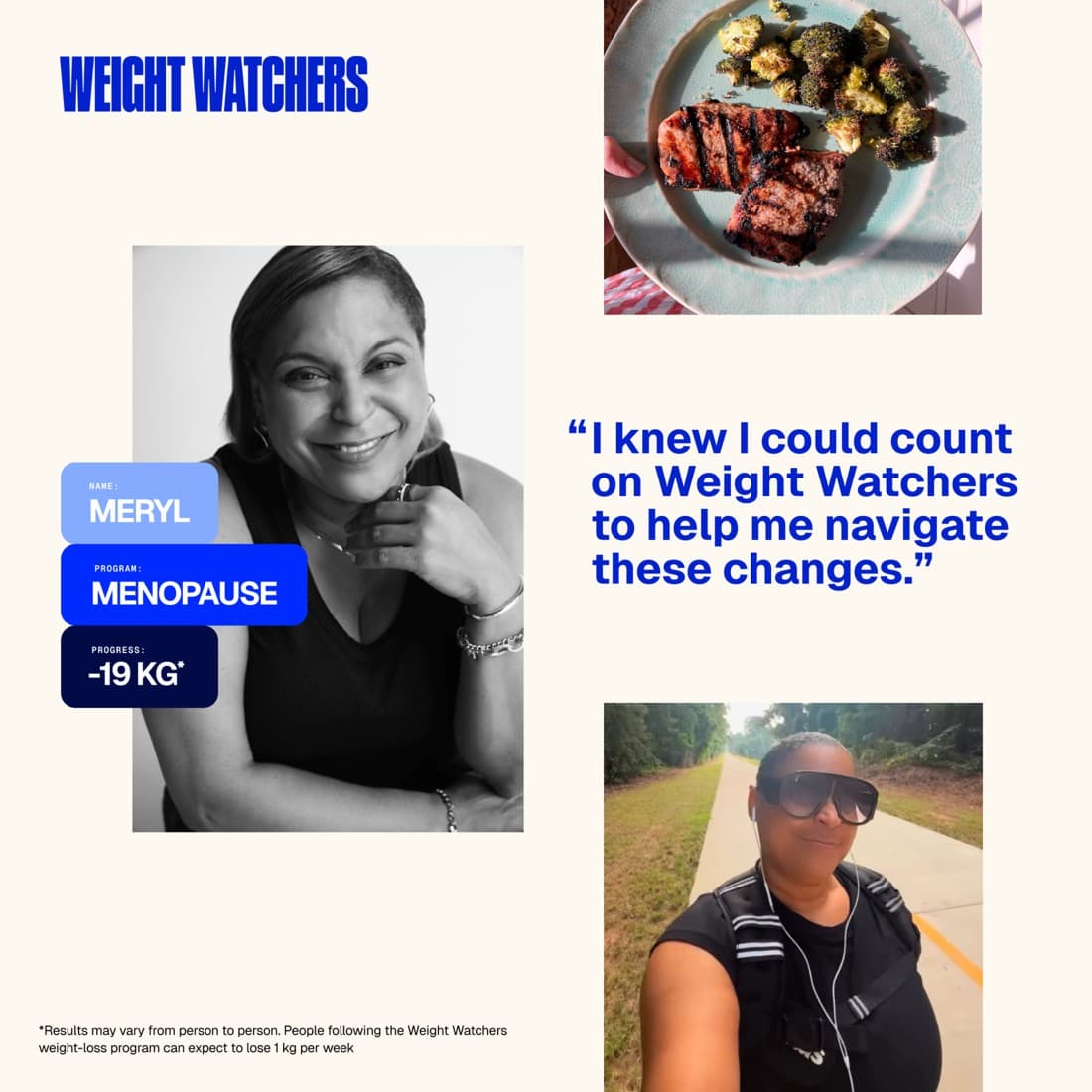 WeightWatchers · Collage ad