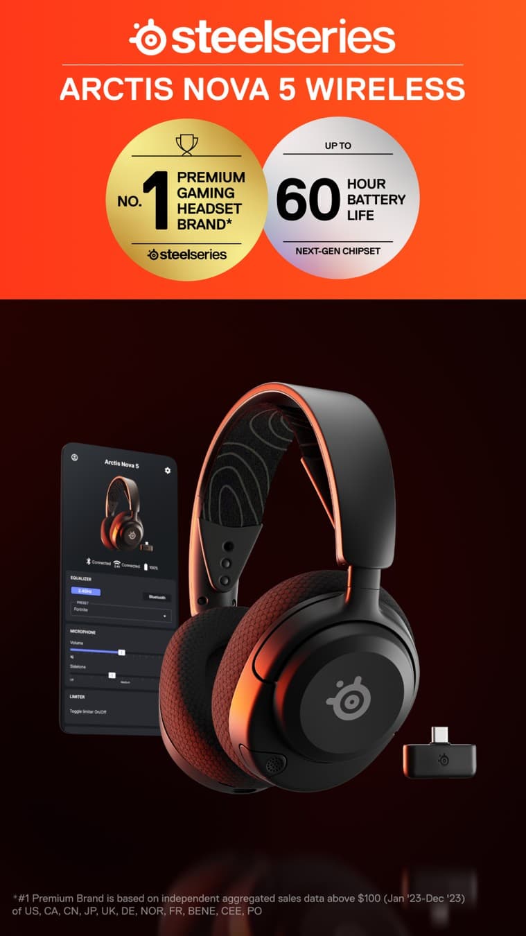 SteelSeries · Product Image ad