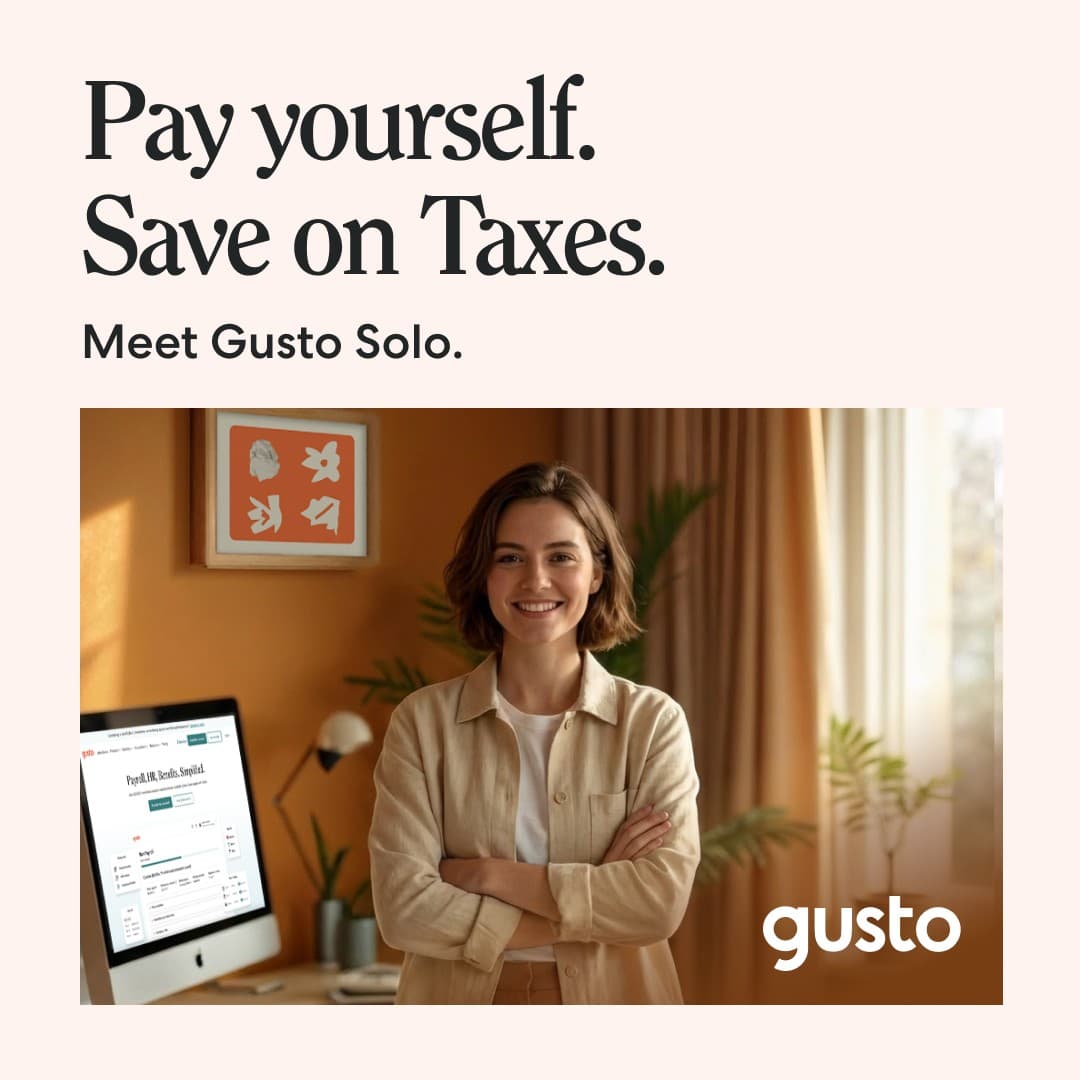 Gusto · Lifestyle Image ad