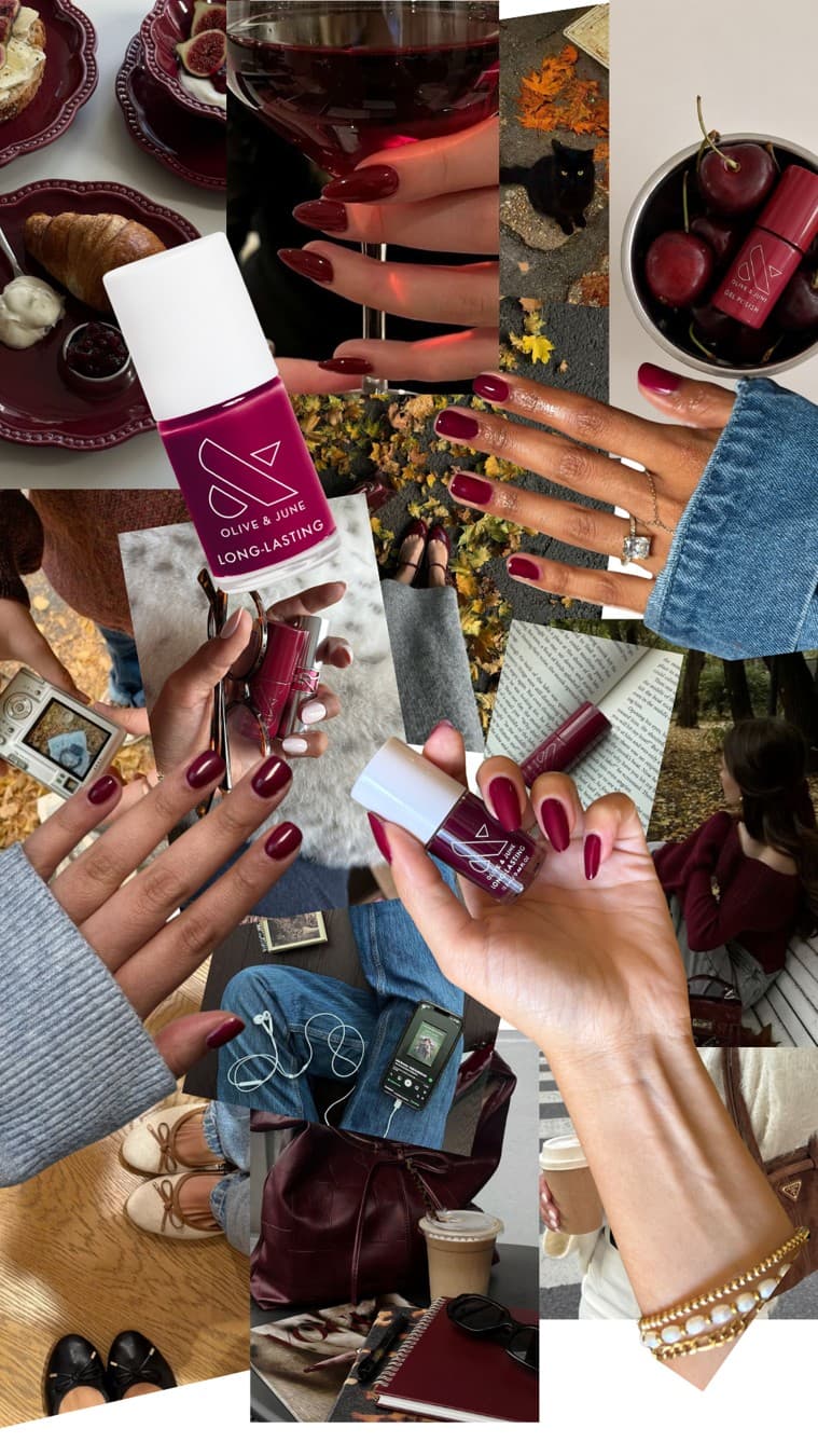 Olive & June · Collage ad