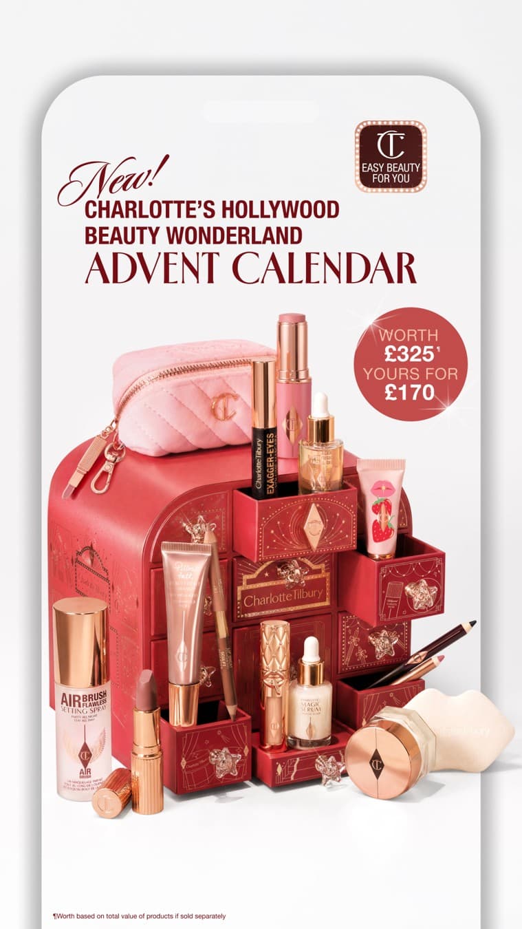 Charlotte Tilbury · Offer-First Banner ad