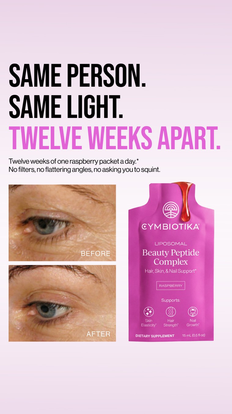 Cymbiotika · Before and After ad
