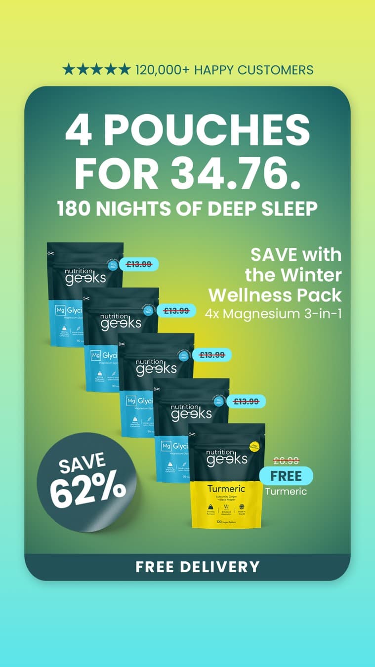 Nutrition Geeks · Offer-First Banner ad