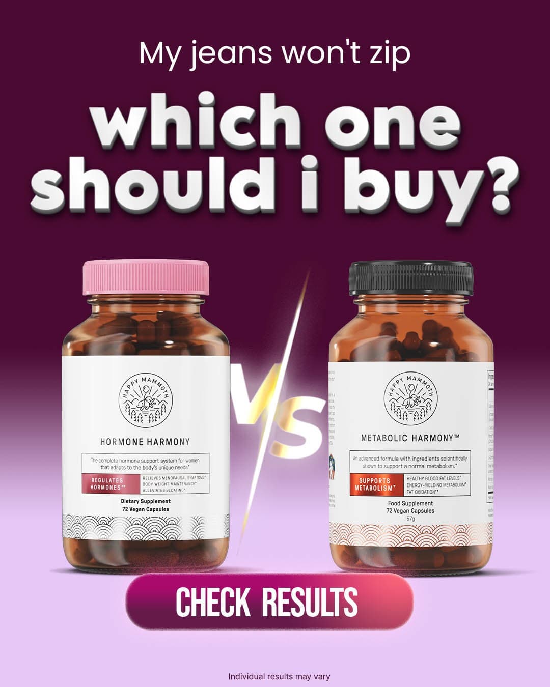 Happy Mammoth EU · Us vs. Them ad