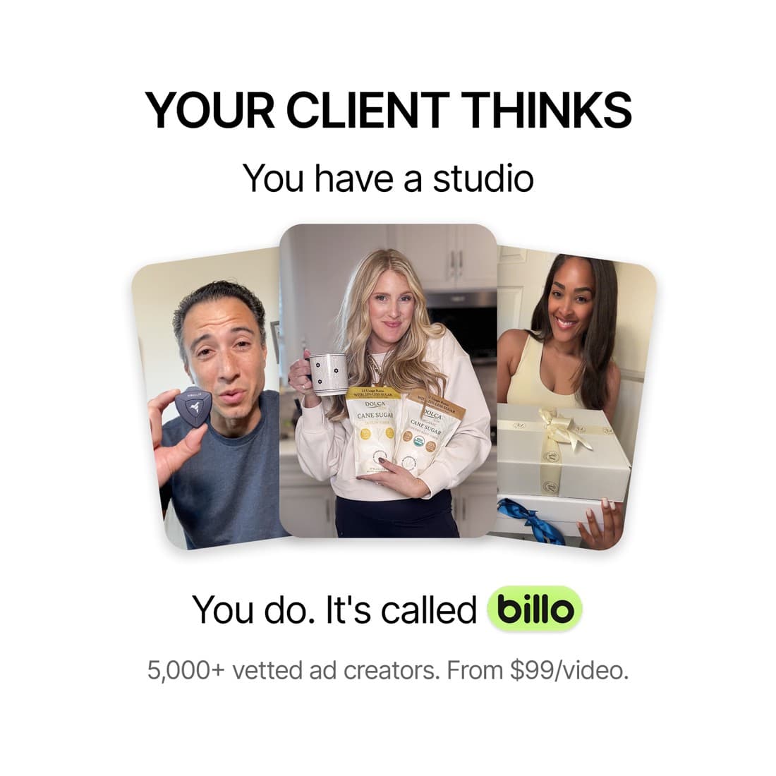 Billo · Collage ad